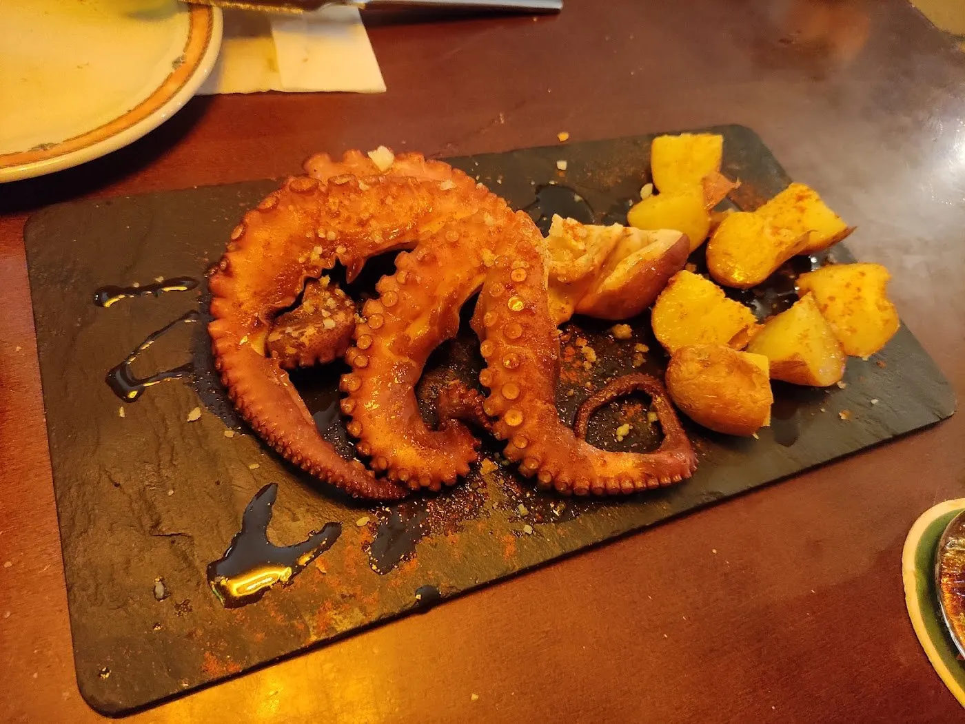 Pulpo con patatas